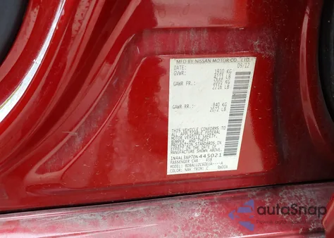 2013 Nissan Altima 2.5 Sv from USA, damaged, VIN 1N4AL3AP7DN445021